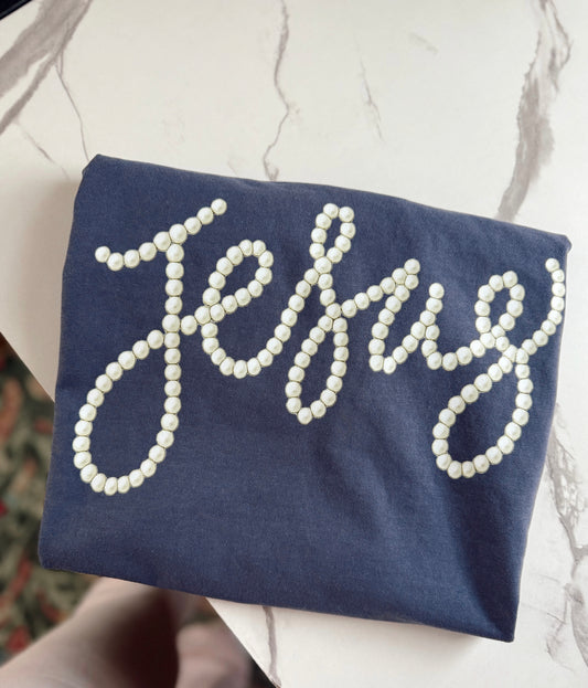 Printed pearl jesus