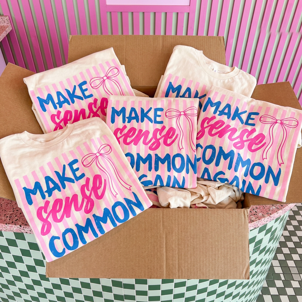 Printed make sense common again