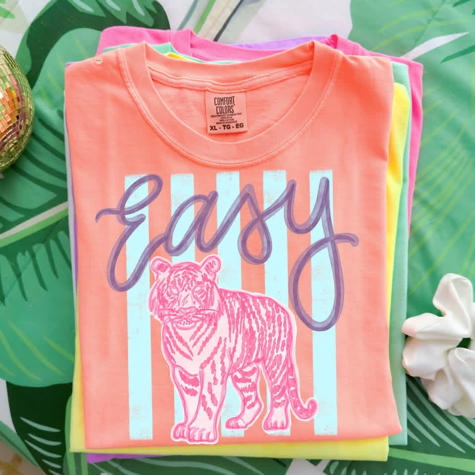Printed easy tiger