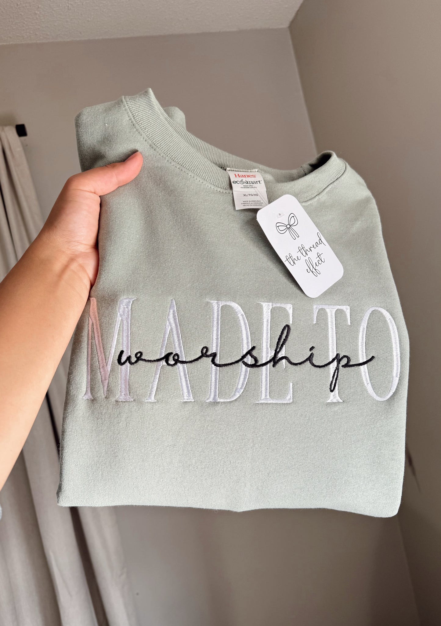 Embroidered made to worship