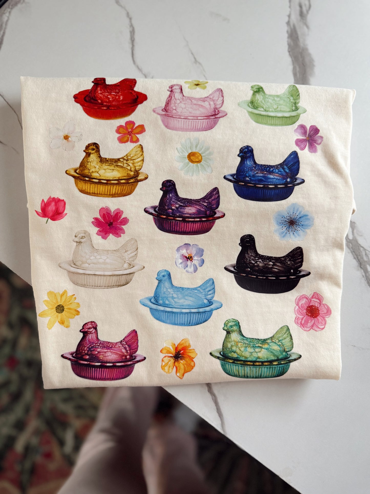 Printed hen
