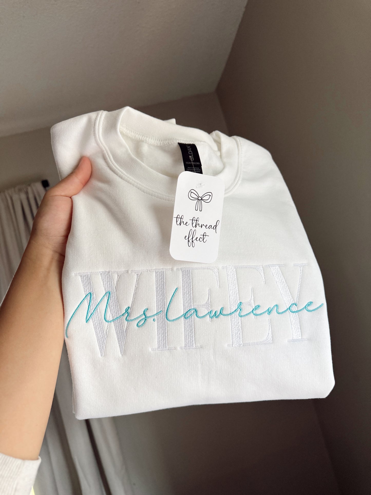 Embroidered Wifey