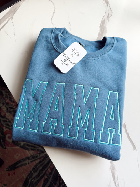 Embroidered custom name