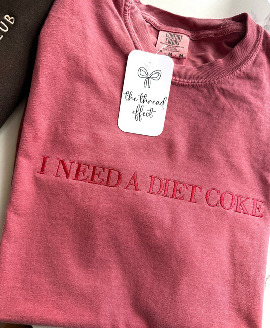 Embroidered drink
