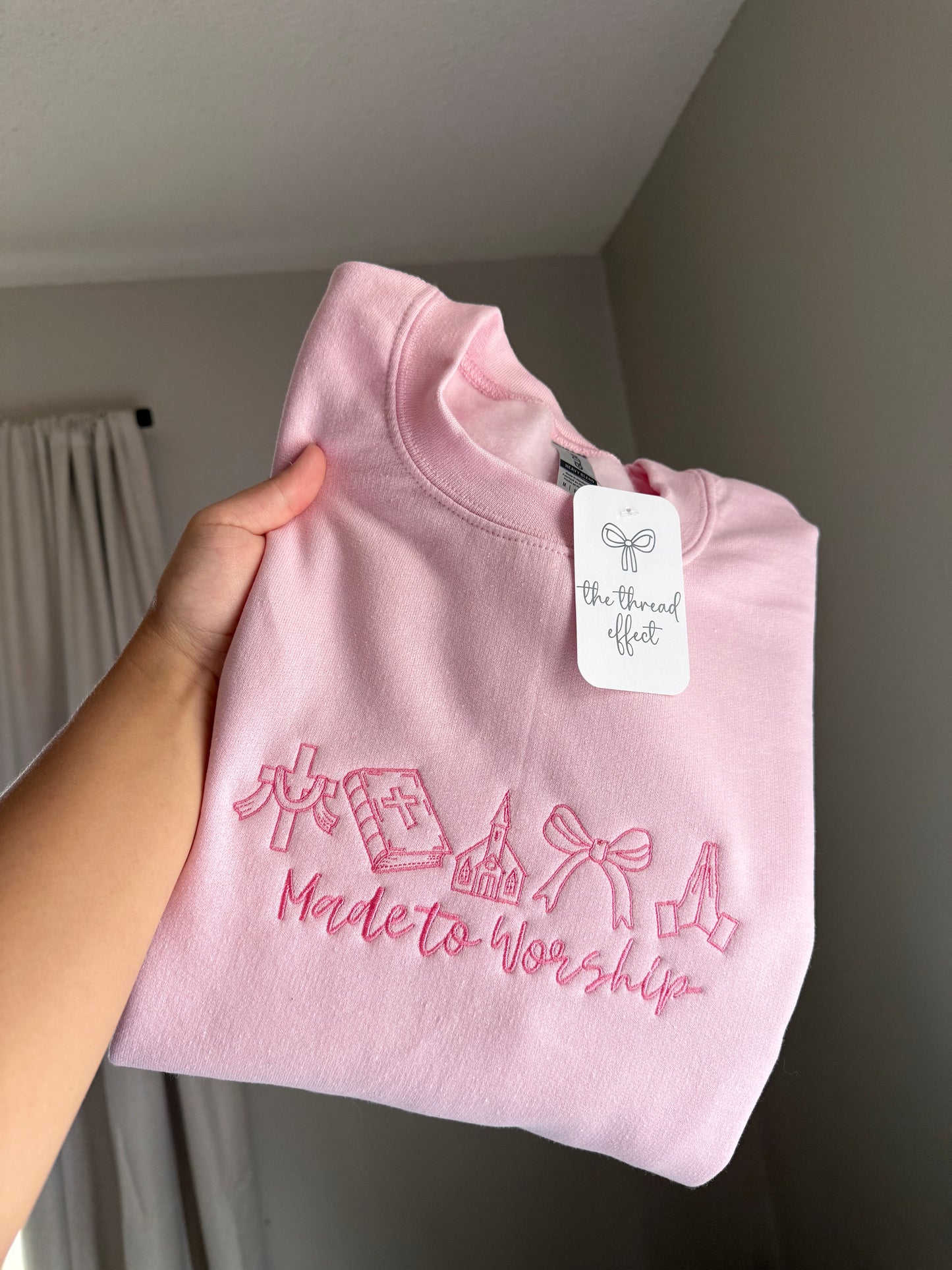 Embroidered made to worship