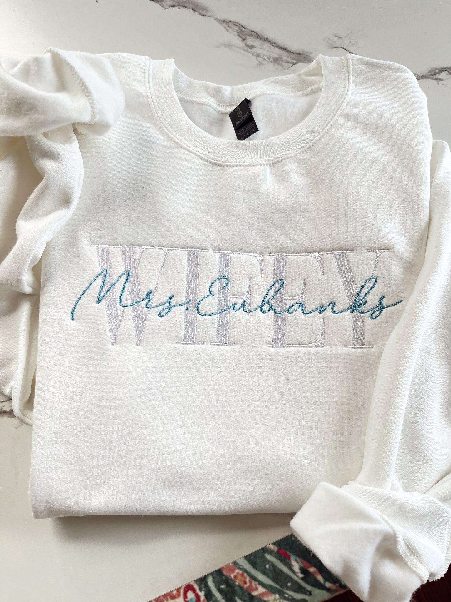 Embroidered Wifey