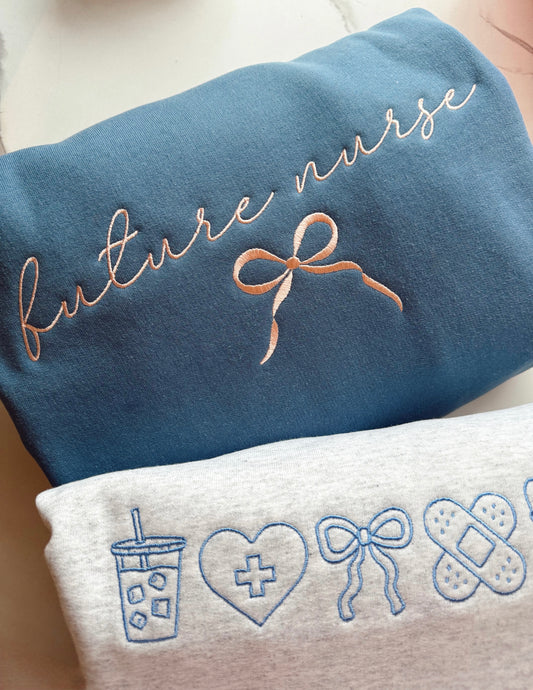 Embroidered future nurse